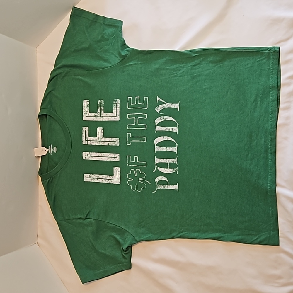 Way to Celebrate St Patricks Day T-Shirt Green White Large - Picture 5 of 17